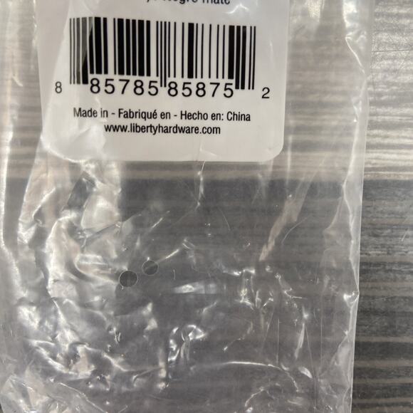 Brainerd Casual Square 5-1/16-in Center to Center Matte Black Lot Of 3 {73} - Picture 8 of 9